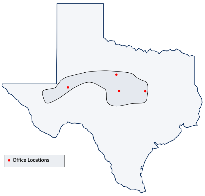 Apollo Computers Texas service area map