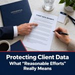 What “Reasonable Efforts” to Protect Client Data Really Means for Attorneys