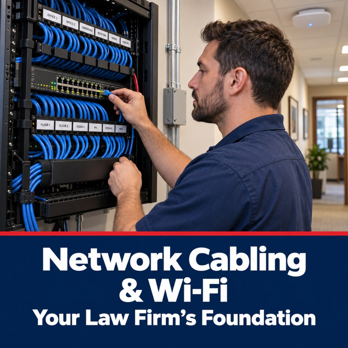 Network Cabling and Wi-Fi: The Overlooked Foundation of a Secure Law Office