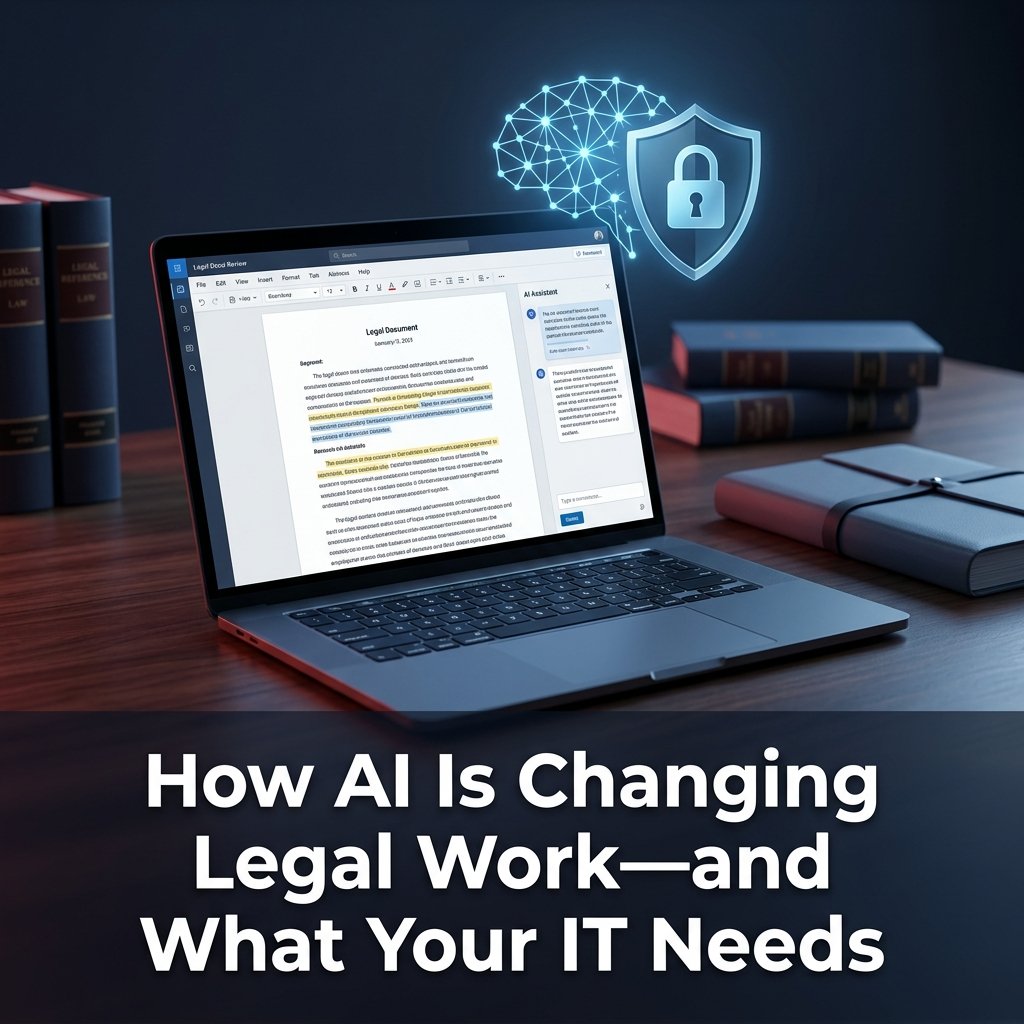 How AI Is Changing Legal Work: What It Means for Your Firm's IT