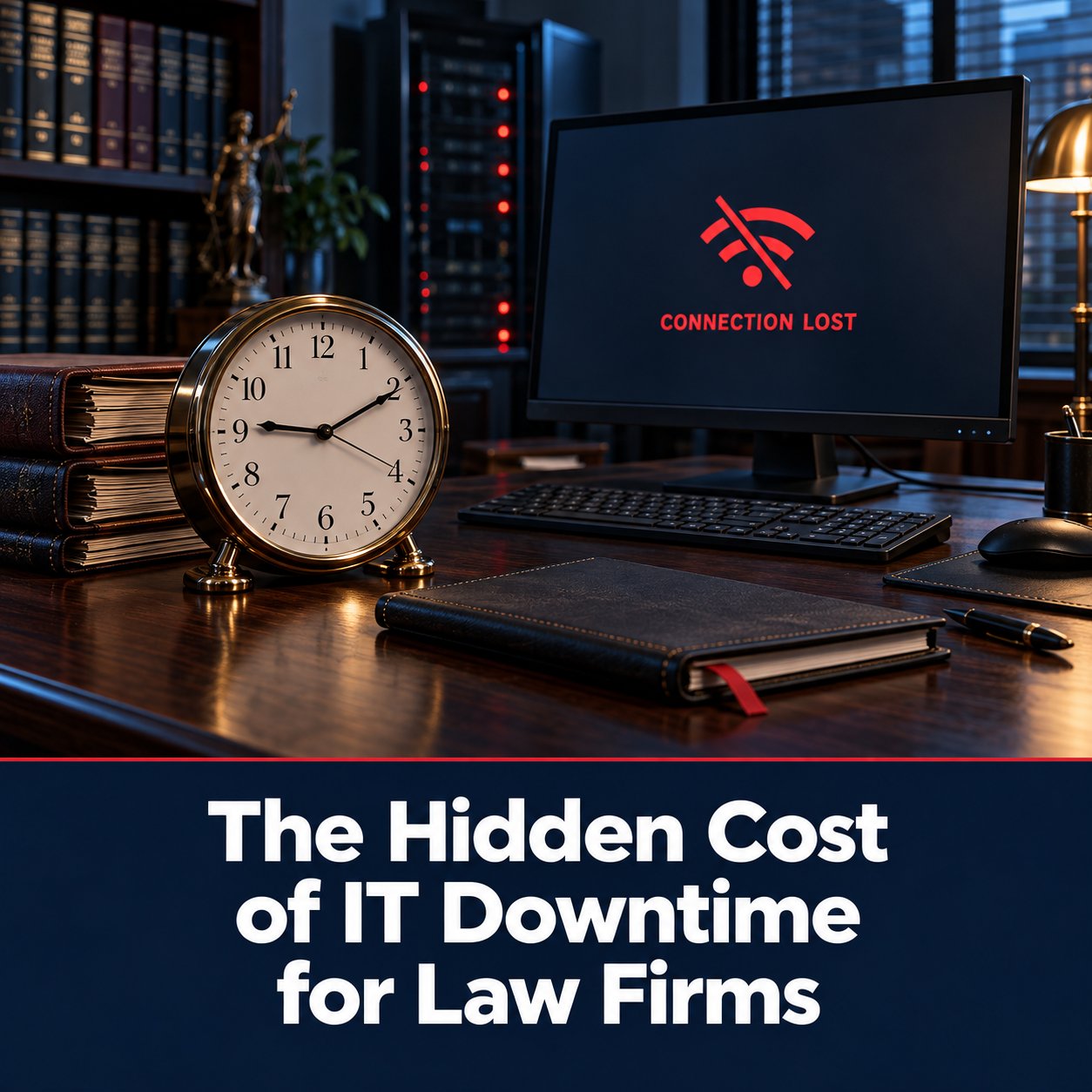 The Hidden Cost of IT Downtime for Law Firms