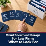 Cloud Document Storage for Law Firms: What to Look For (and What to Avoid)