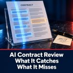 AI Contract Review Tools: What They Actually Catch (and What They Miss)